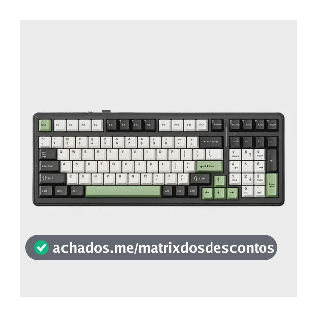 Teclado Mecânico Aula F99 Bluetooth 5.0/2.4ghz Hot Swap Cor De Teclado Preto Idioma Inglês Internacional
