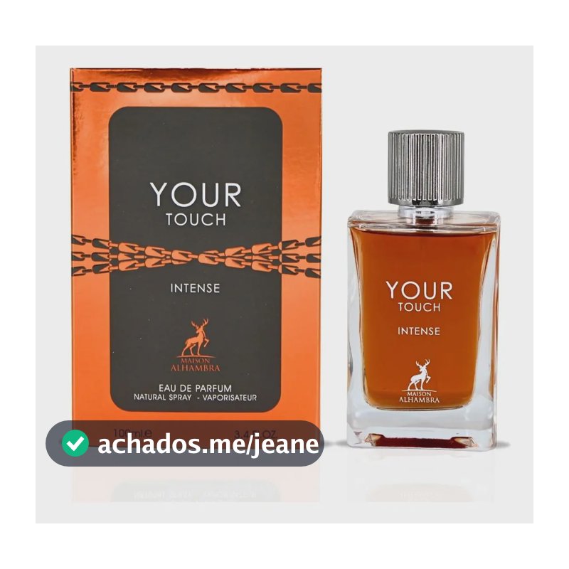 Perfume Masculino Maison Alhambra Your Touch Intense Edp 100