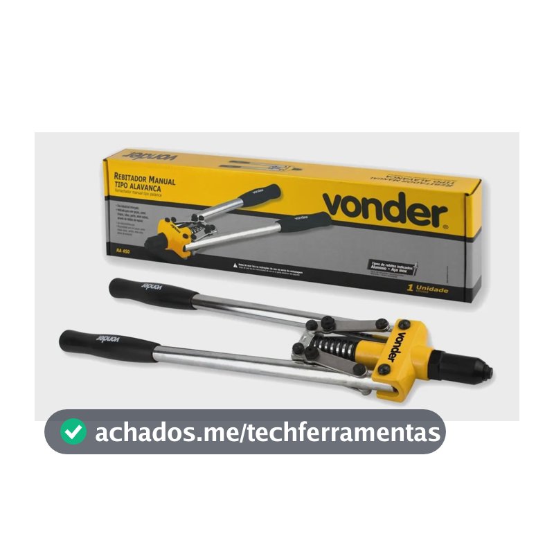 Rebitador Rebitadeira Alicate Manual Tipo Alavanca Vonder