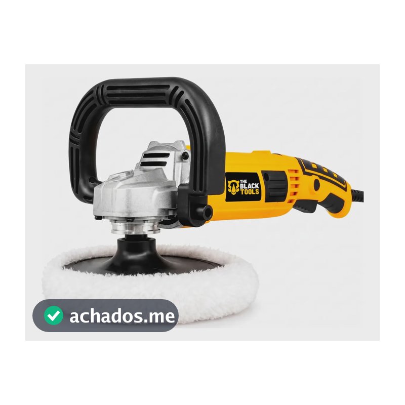 Politriz Angular Automotiva 7" Polegadas 1200w Profissional Bpa1200 The Black Tools