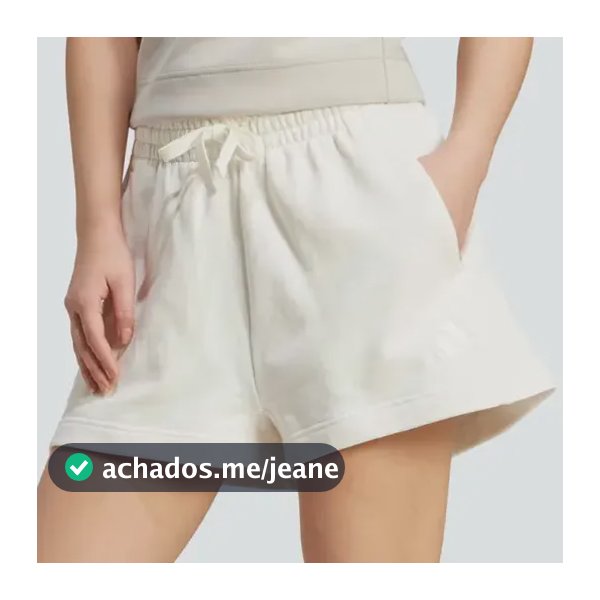 Shorts adidas All Szn Feminino Off White