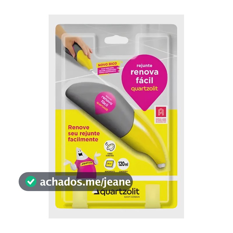 Rejunte Renova Fácil Quartzolit Fácil Aplicar Cores