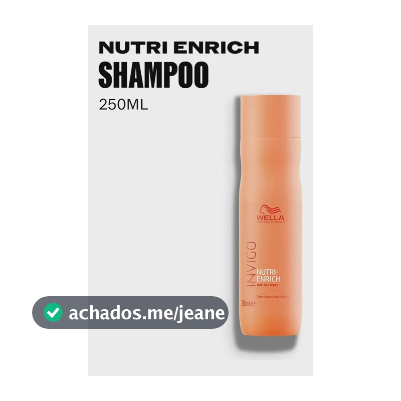 Wella Invigo Nutri Enrich Shampoo 250ml