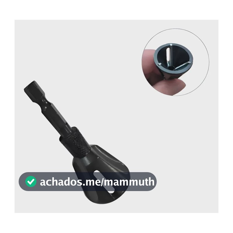Rebarbador De Rosca Chanfro Externo Universal Para Furadeira