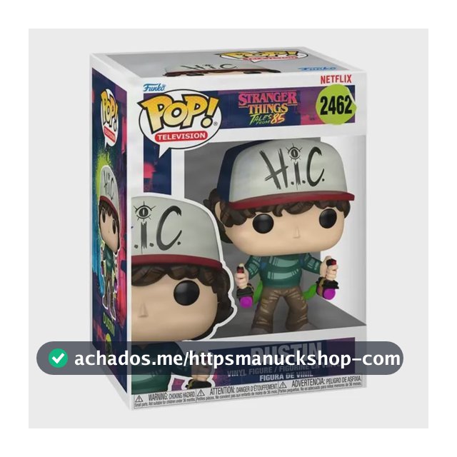 Boneco Funko Stranger Things Dustin Animation 13379