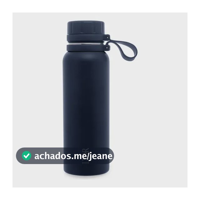 Garrafa Térmica Lyor De Aço Inox Explorer Azul