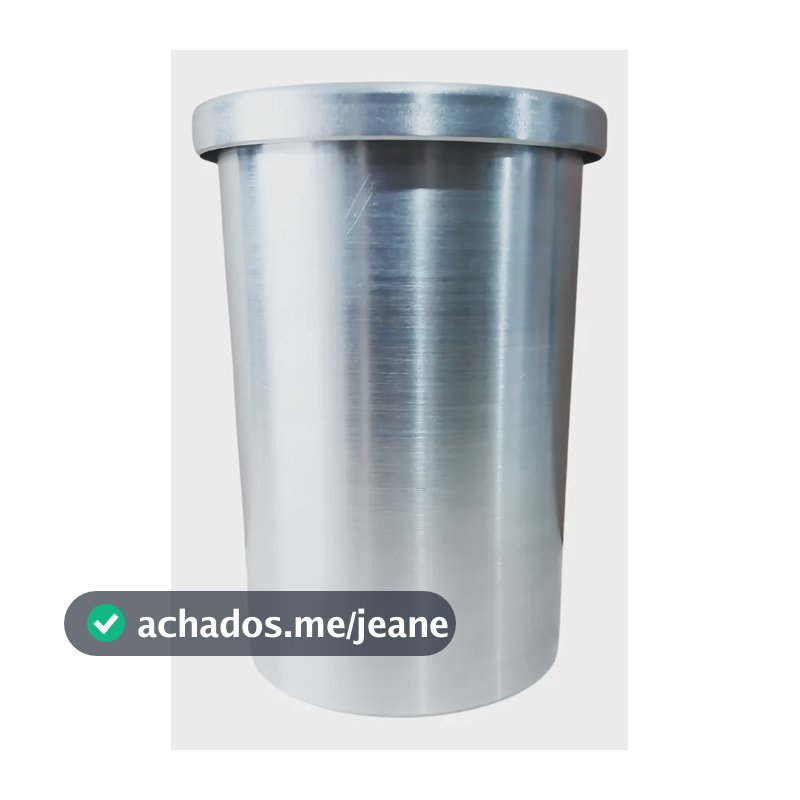 Copos  Para Impressão 3d 500ml - 10 Unidades Prateado