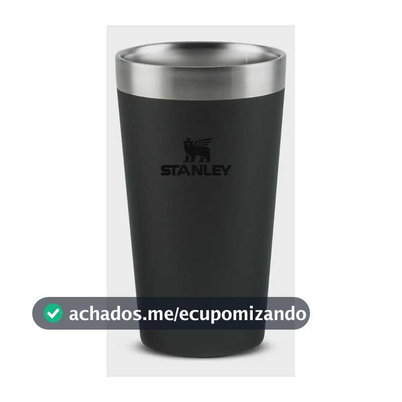 Copo Térmico para Cerveja Stanley Pint Adventure Black 2.0 354ml