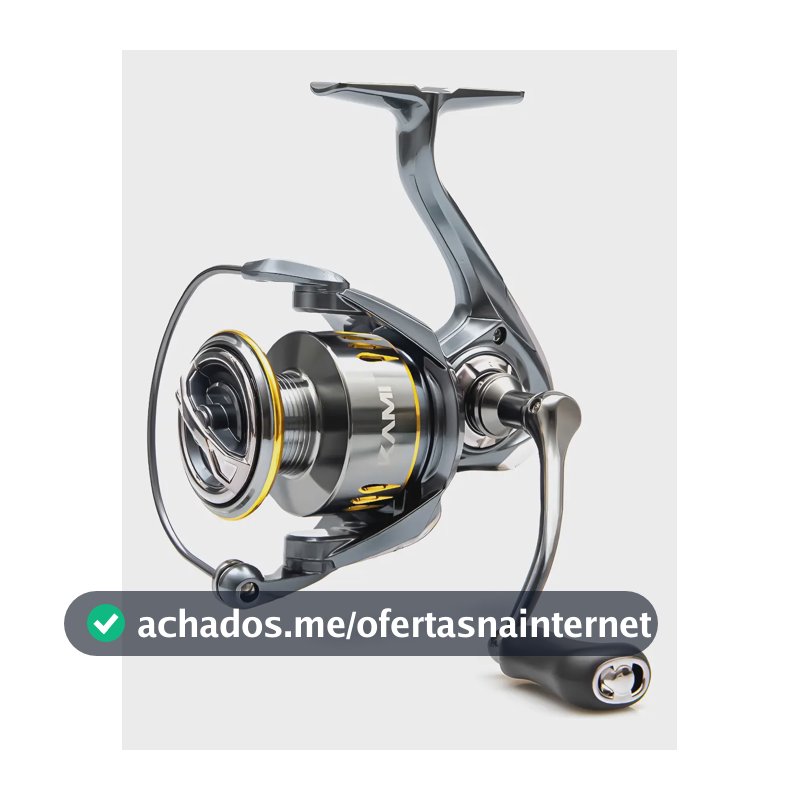 Molinete Daiyama Kami 4000 Prateado 7 Rolamentos Arrasto 6.5kg