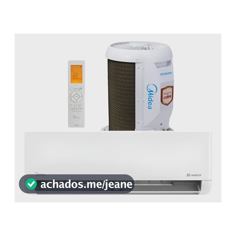 Ar Condicionado Split 9000 Btus Inverter Ai Airvolution Frio Branco 220v