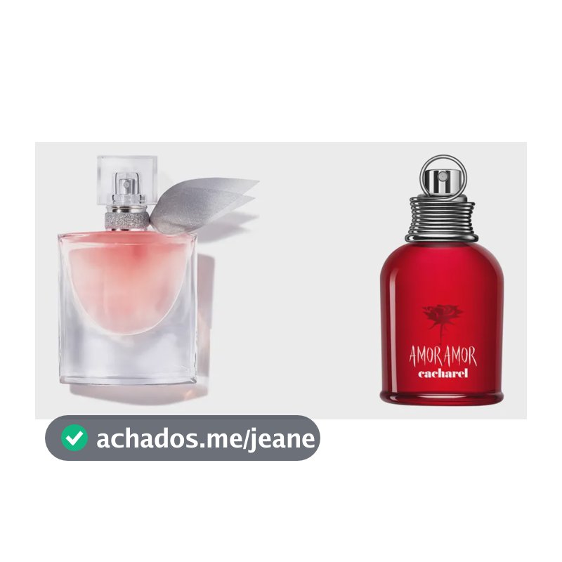 Kit Perfumes: Lancôme La Vie Est Belle Edp 30ml + Cacharel Amor Amor Edt 30ml