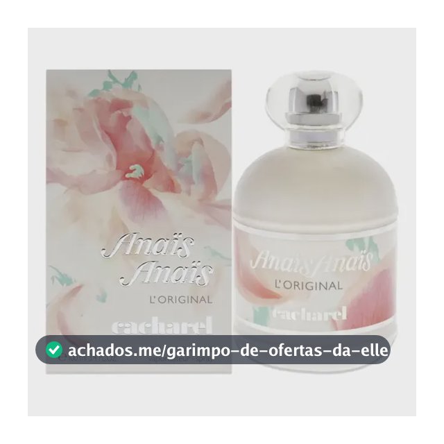 Perfume Unisex Cacharel Anais Anais Loriginal Eau De Toilette 100ml