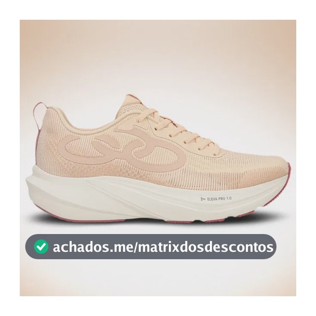 Tênis Feminino Olympikus Swift 6 Conforto Corrida Envio24hrs Pêssego/duna 37 Br