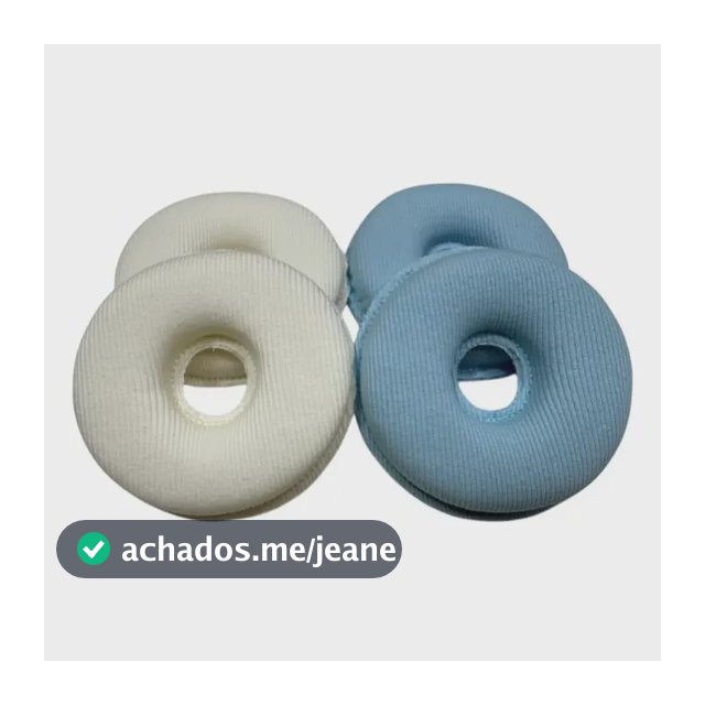 2 Pares (4unid) Rosquinhas Algodão Amamentação Absorventes
