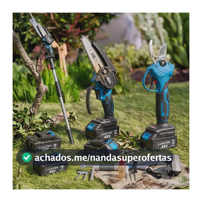 Podador De Galhos Altura Elétrico Alta Potência Com Extensor 127/220v