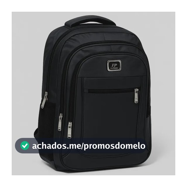 Mochila Grande Alça Reforçada Resistente Faculdade Trabalho