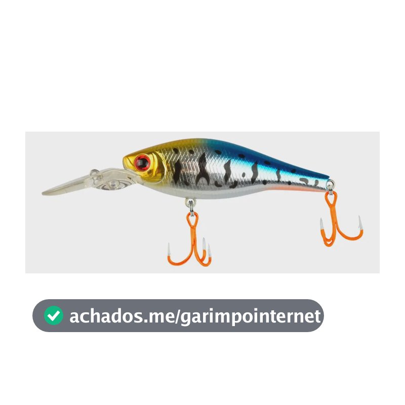 Isca Artificial Shugan Shad 60mm - Ikigai H001 Cor Cinza E Azul