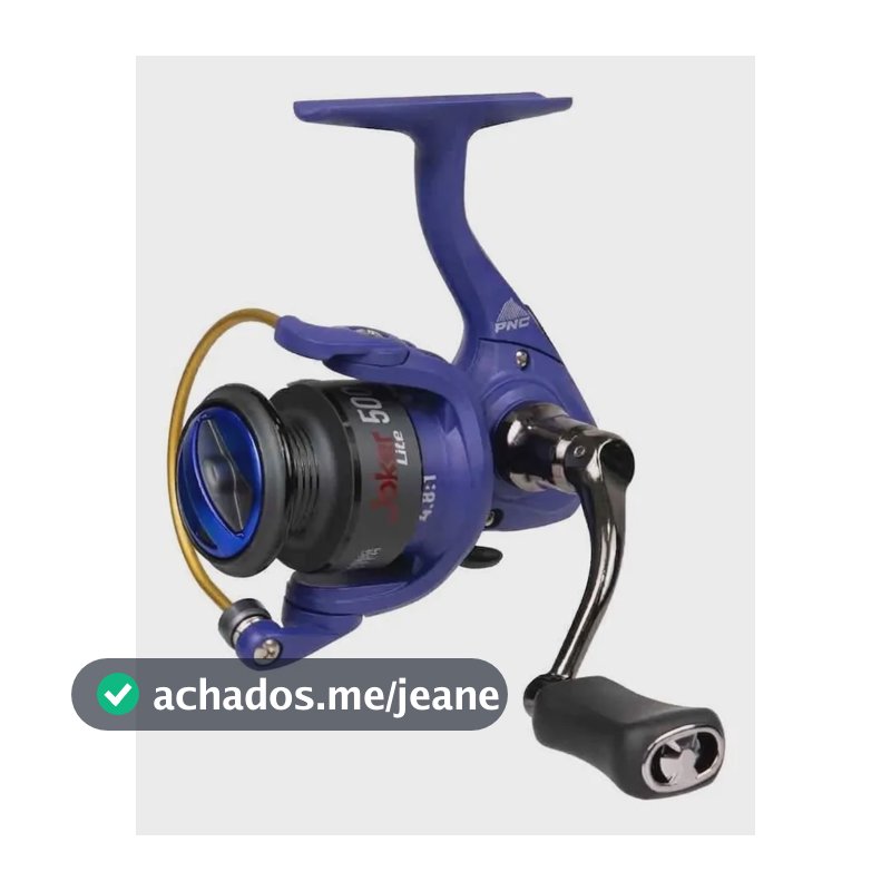 Molinete Pnc Joker Lite 500 Ultralight 4rol. Carretel Alum. Azul Direito/esquerdo