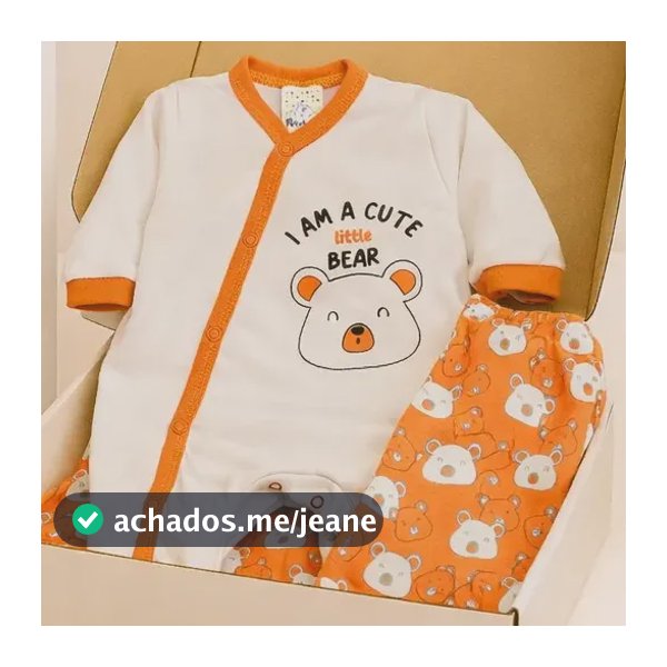 Kit Saida De Maternidade 04 Peças - Menino Menina Presente