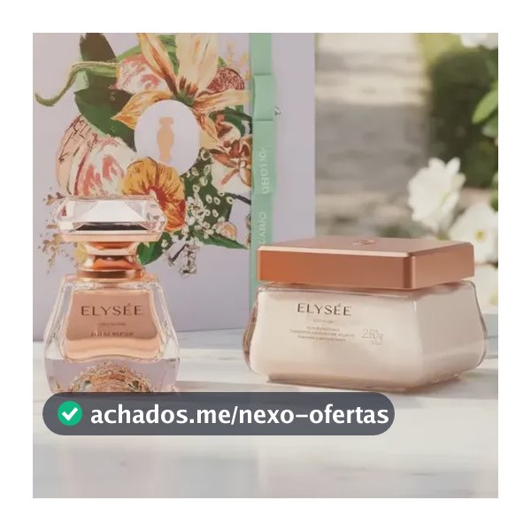 Presente Elysée tradicional o boticário clássico feminino 50mL