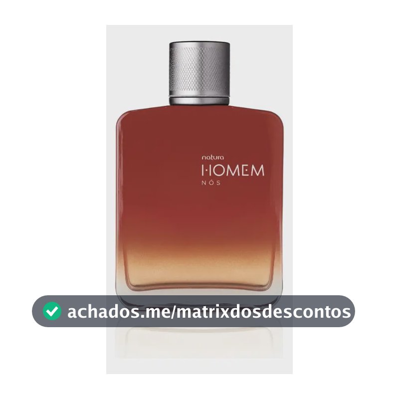 Deo Parfum Natura Homem Nós 100 Ml