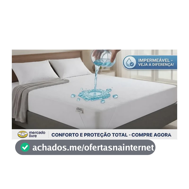 Protetor De Colchão Queen Impermeável Comfort Malha Temima