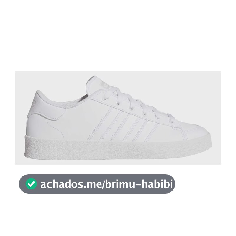 Tênis Masculino E Feminino Jump Hook adidas Branco Liso 42 Br