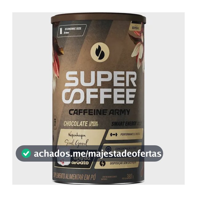 Supercoffee Lingua De Gato - Economic Size (380g) - Caffeine Army Chocolate