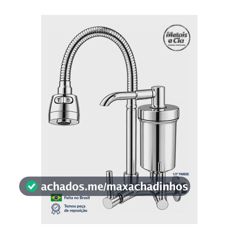 Torneira Com Filtro Gourmet Flexível Filtro Cozinha Super Luxo Parede Filtro Cromado Purificador De Agua 872-copo Preto