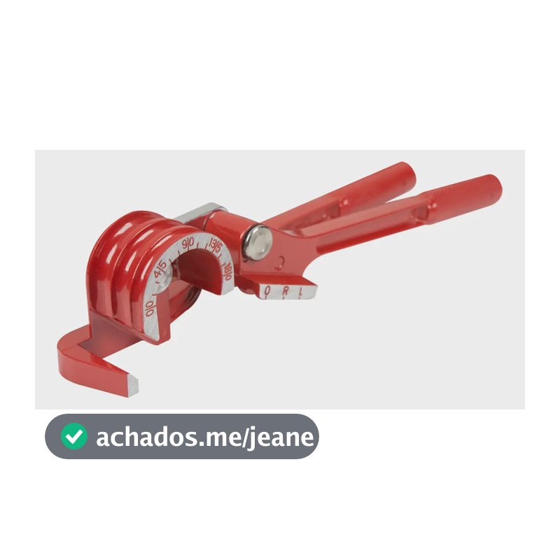 Curvador 180 Graus 1/4 5/16 E 3/8 De Tubo Cobre E Alumínio