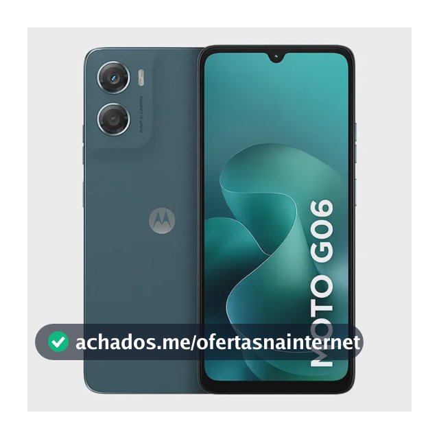 Smartphone Moto G06 128GB 4GB RAM + 8GB RAM Boost, Câmera 50mp,Bateria 5200mah - Azul