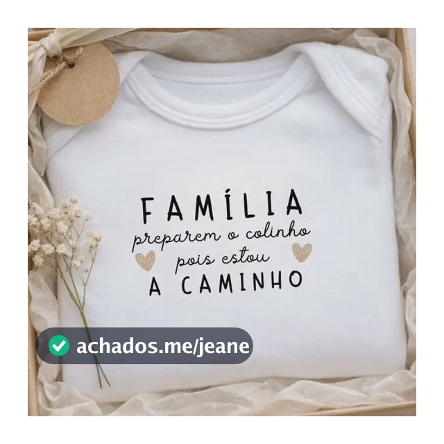 Body Revelação Gravidez Frase Anuncio Familia Estou Caminho