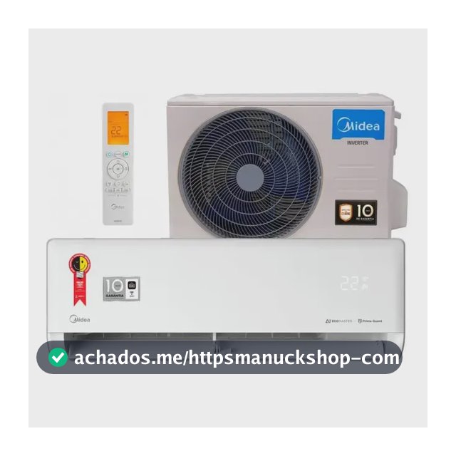 Ar Cond Split Inverter Midea Ia Ecomaster 9k Btus Frio 42EZVCA09M5