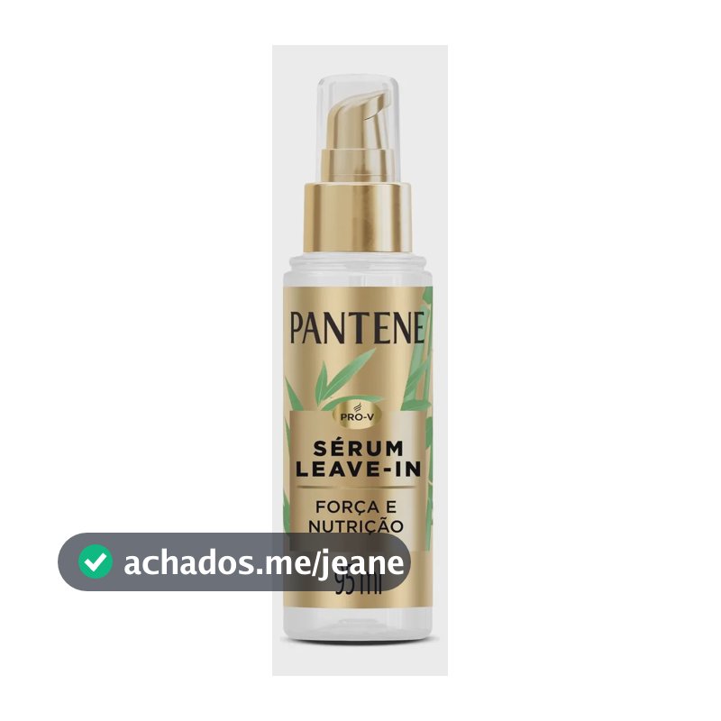 Sérum Leave-in Pantene Bambu Força Nutrição Controle de Frizz 95 ml