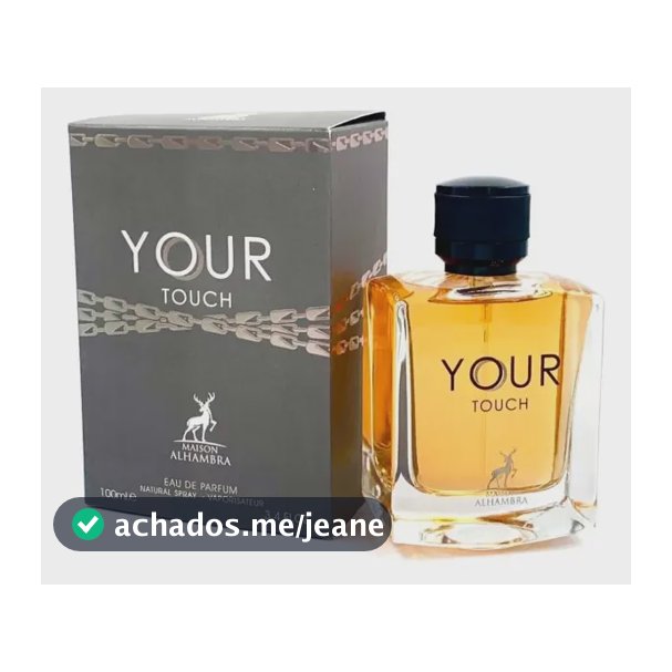 Perfume Your Touch For Men Maison Alhambra 100 Ml Masculino