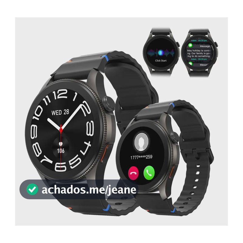 Basike 1.43'' Ia Relógio Smartwatch Redondo Masculino E Feminino Com Gps, Chatgpt,assistente De Voz, Chamadas Bluetooth, Mercado De Ações,rfc,resistência À Água 3atm, 100 + Modos De Esporte Etc.