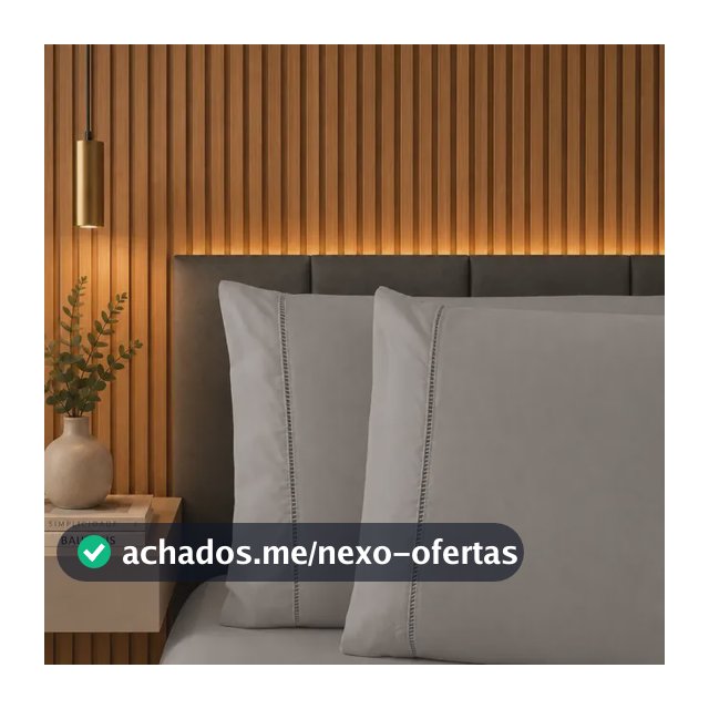 2 Fronha Avulsa 100% Algodão Ponto Palito 600 Fios Promoção