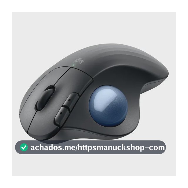 Mouse Trackball Ergo M575s Sem Fio Bluetooth Logitech Black