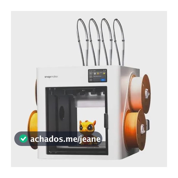 Impressora 3d Snapmaker U1 C/ 2kg Filamento C/nf E Garantia. 127/220v Branco