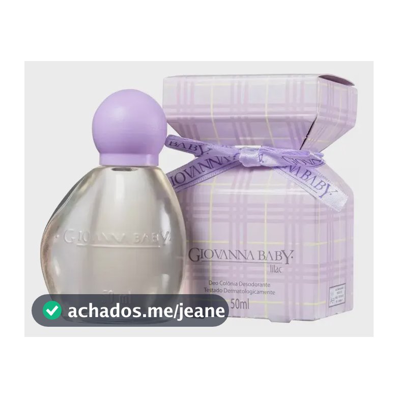 Colônia Giovanna Baby Lilac 50ml