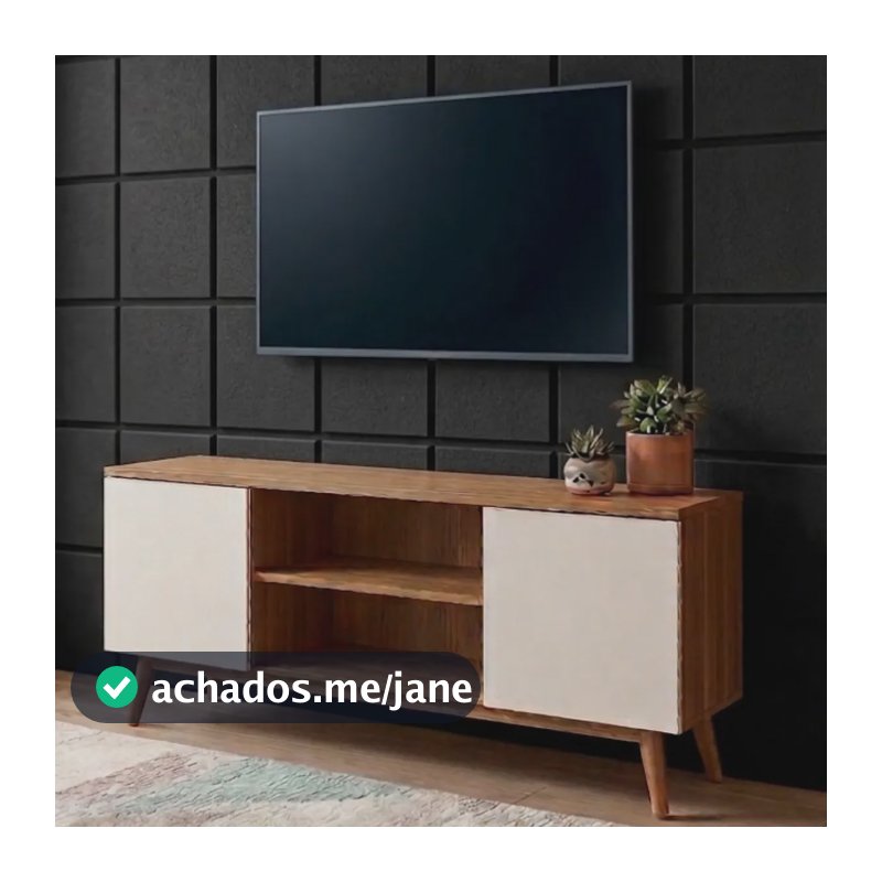 Rack Estante Industrial Mdp 120x60 Com Espaço Pra Decoração Branco