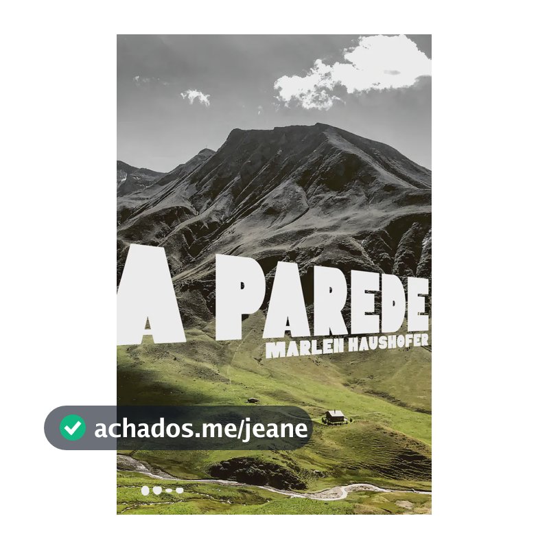 A parede - Haushofer, Marlen - Todavia Livros - Capa Mole