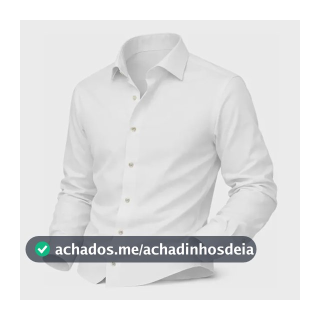 Camisa Social Masculina Slim Premium Manga Longa / Curta