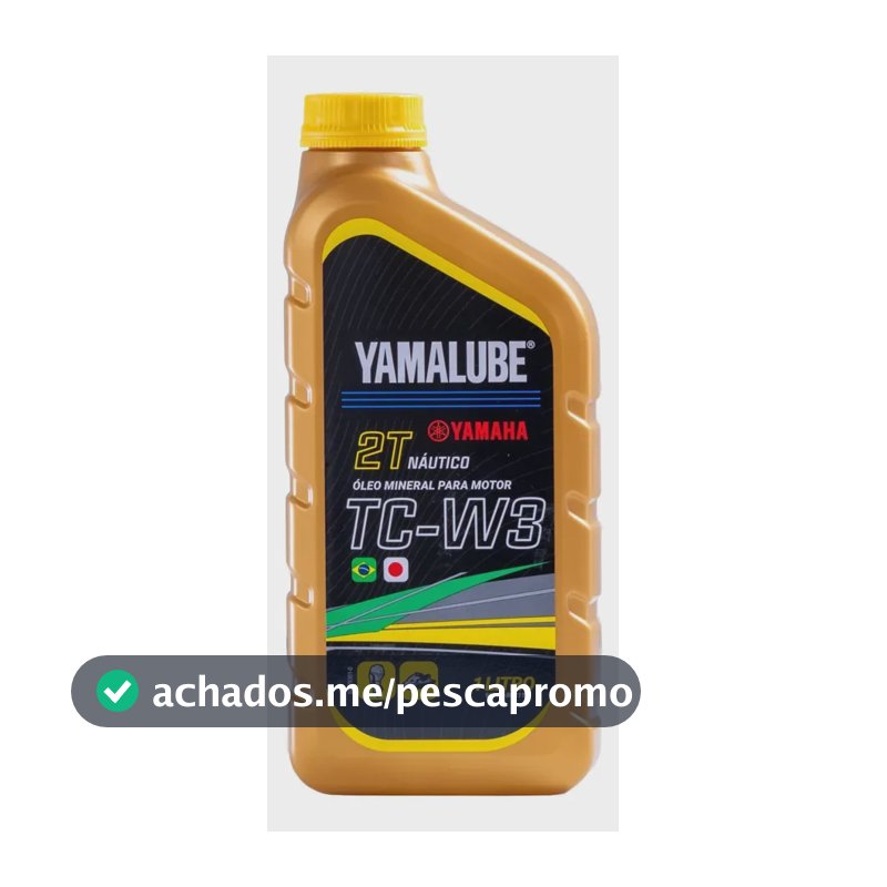 Óleo de Motor Yamaha Yamalube 2 Tempos TC-W3 para Veículos Náuticos