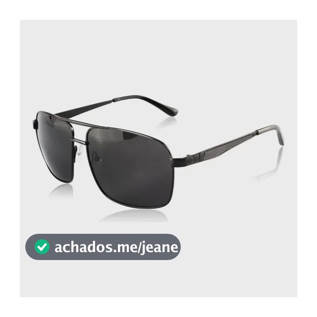 Óculos De Sol Polarizado Masculino Uv400 Piloto