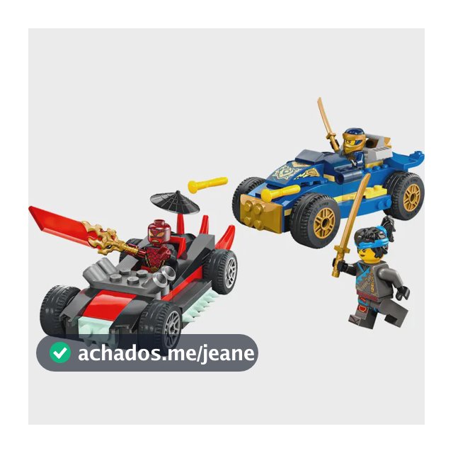 Lego® Ninjago Duelo Carros De Corrida Rogue Vs. Drix 71840