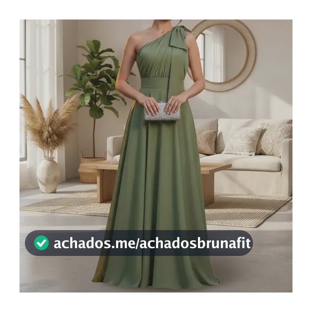 Vestido Festa Longo Casamento Formatura Madrinha Convidada