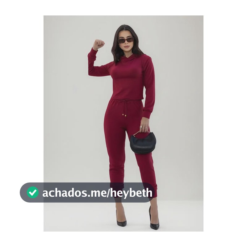 Conjunto Feminino Moletinho Manga Longa Cintura Media