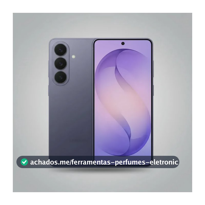 Celular Samsung Galaxy S26 5G, 256GB, 12GB RAM, Galaxy AI, Câmera Tripla de 50+12+10, Tela de 6.3" Violeta
