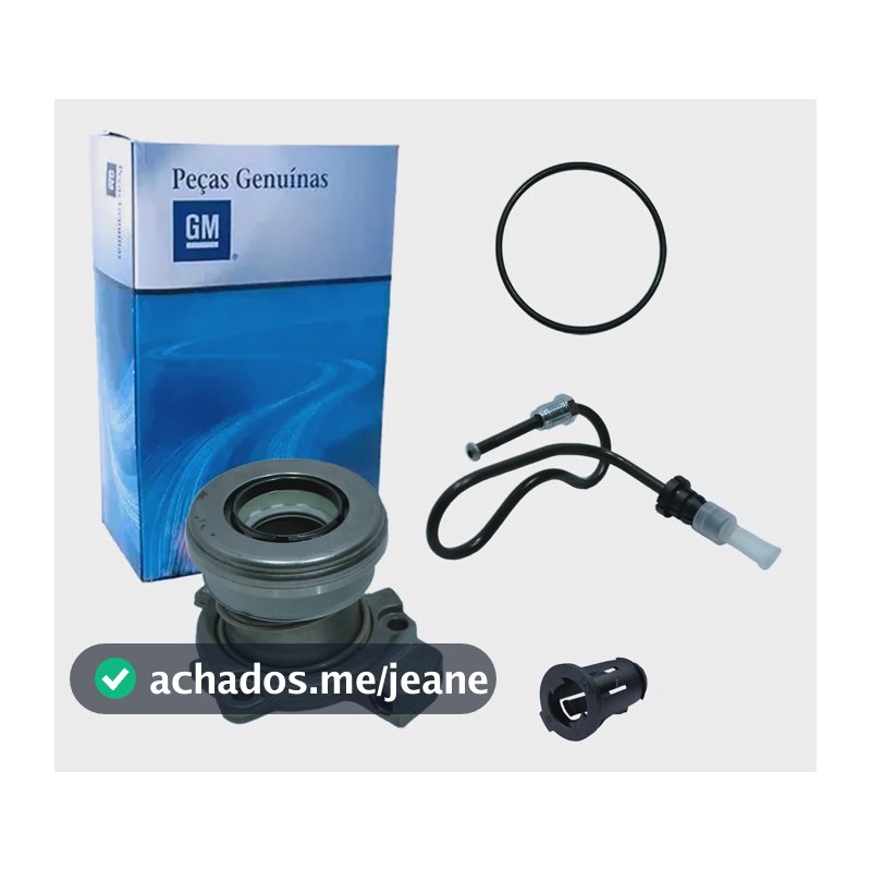Kit Atuador Embreagem Bucha Onix Corsa Meriva Montana F17 Gm